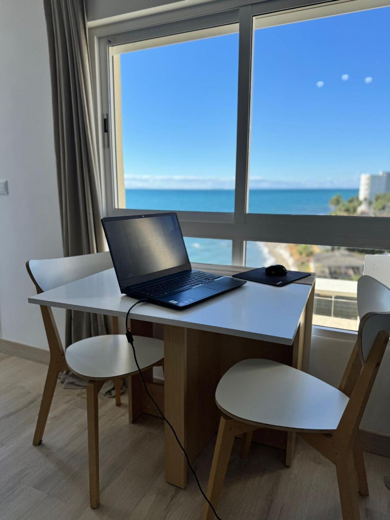 Beachfront Studio ,The View Calahonda, Panoramic Sea Views Sitio de Calahonda Exterior photo